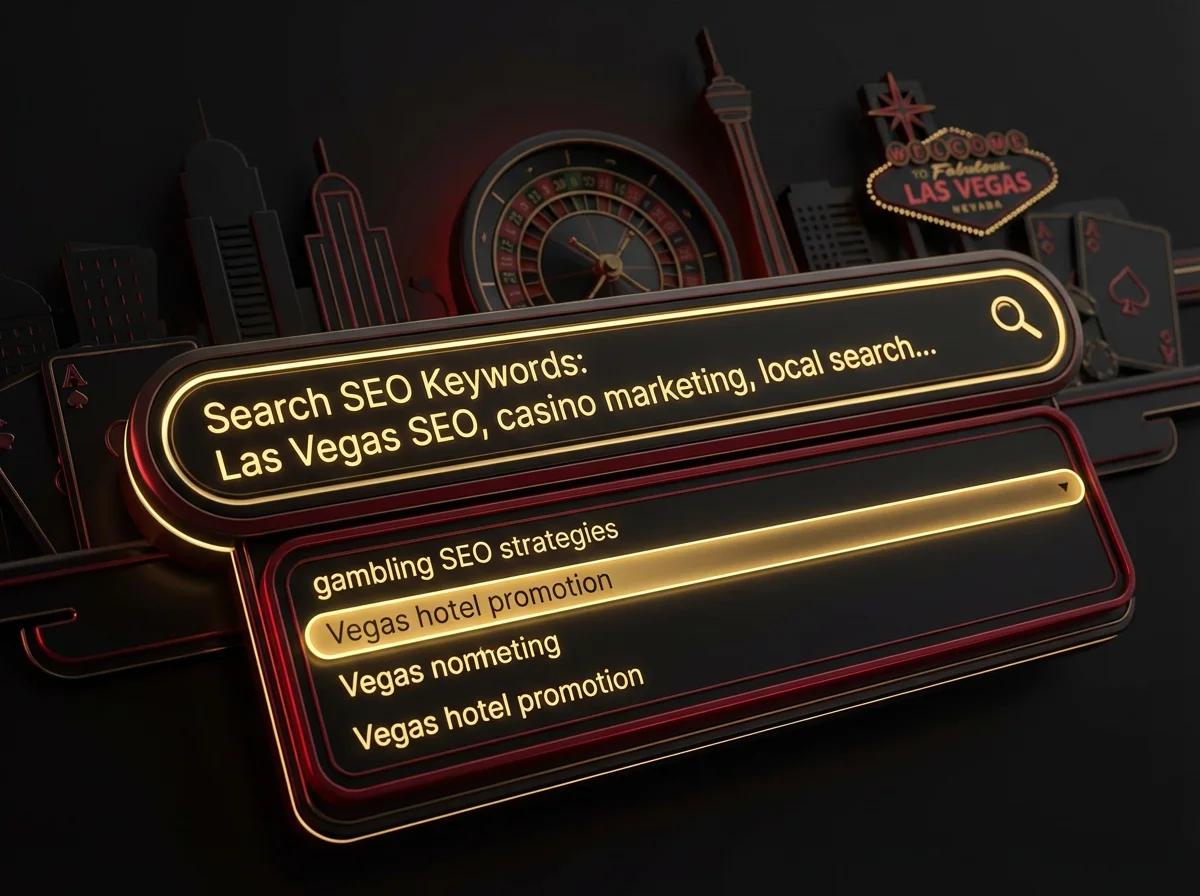 Keyword Research - Search bar with keyword list and semantic cluster visualization